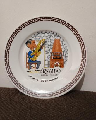 Piatto del Buo Ricordo Richard Ginori Vintage