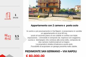 Appartamento in centro con posto auto