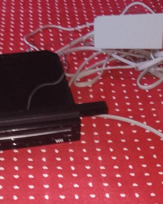 Nintendo Wii nera in buone condizioni 