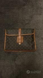 Pochette porta documenti old money style vintage