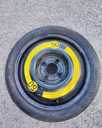 Ruotino con gomma Continental