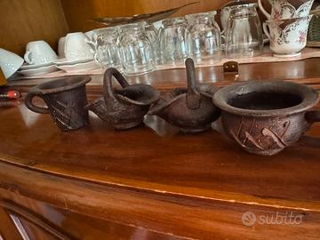 SET cestino e tazzine
