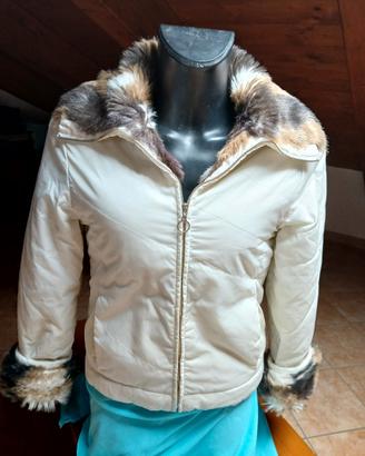Piumino X-Cape con pellicciotto interno tg L