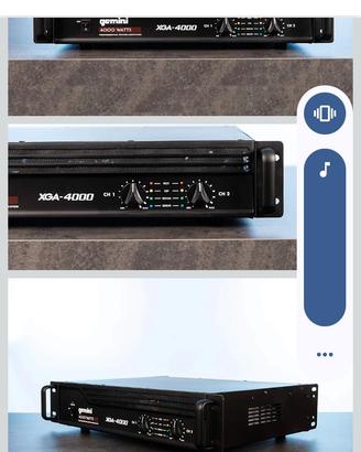 amplificatore gemini xga 4000