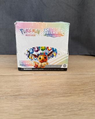 elité trainer box prismatic evolution eng