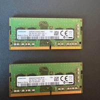 RAM Samsung Sodimm pc2400 2x8gb