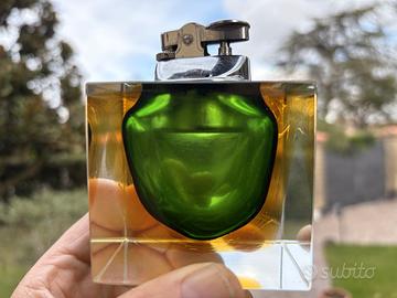 accendino in vetro di Murano