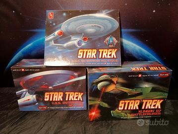 lotto modellini Star Trek e Star Wars 