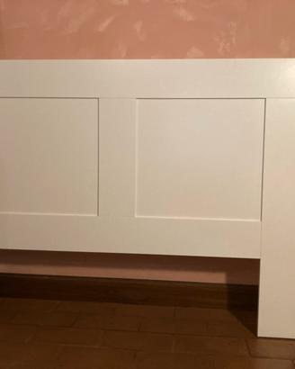 Testata letto bianca ikea