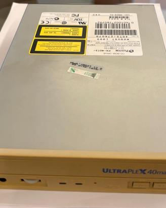 Lettore Plextor UltraPlex 40 max + scheda scsi