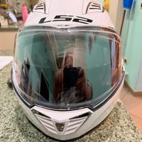 Casco LS2 Valiant ll bianco Tg xl