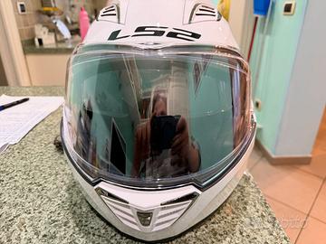 Casco LS2 Valiant ll bianco Tg xl