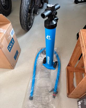 Pompa aria cressi doppia azione SUP mare