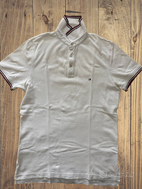 Polo Tommy Hilfiger bianca taglia L