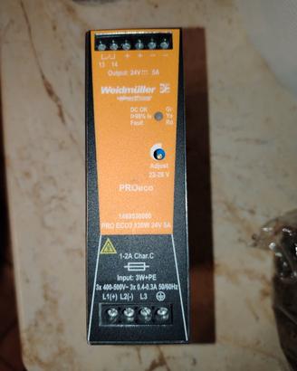 ALIMENTATORE WEIDMÜLLER PRO ECO3 120W 24V 5A