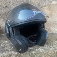 CASCO SCORPION APRIBILE IN CARBONIO