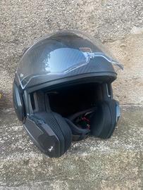 CASCO SCORPION APRIBILE IN CARBONIO