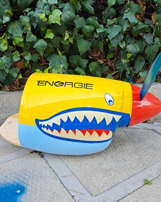 MERCHANDISING MARCHIO ENERGIE DA NEGOZIO VINTAGE