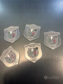 Militare 5 placche guardie giurate