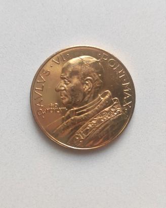 Medaglia commemorativa Papa Paolo VI