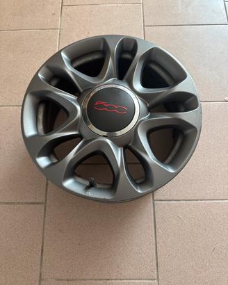 Fiat 500  cerchi R15
