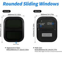 Finestra scorrevole vetro temperato