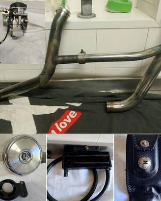 carburatore collettori radiatore harley pannello