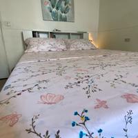 Lenzuolo matrimoniale in 4 pezzi hand made.