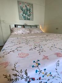 Lenzuolo matrimoniale in 4 pezzi hand made.