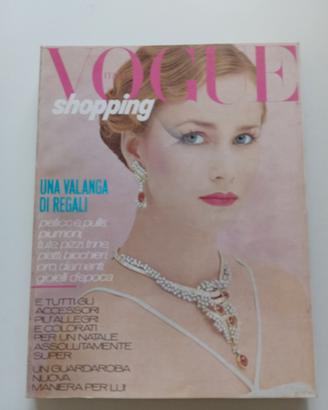 Rara rivista Vogue Italia shopping supplemento 351