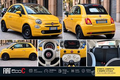 FIAT 500C 1.2 69 CV  NEOPATENTATI 