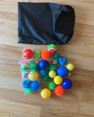 PALLJNE SENSORIALI tickit-72446-sensory-ball-pack