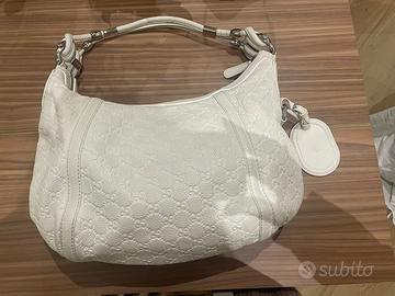 Borsa Gucci pelle bianca