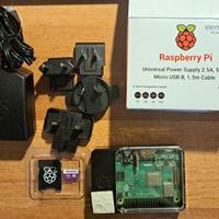 Raspberry Pi 3 B con Accessori e KIT Elettronica