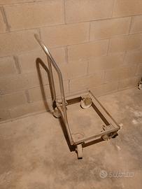 carrello in acciaio inox 