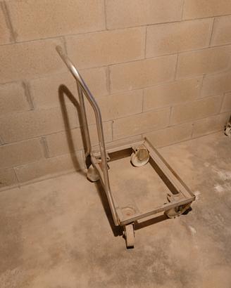 carrello in acciaio inox 