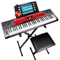 Pianoforte RockJam 5061 con supporto