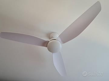 LAMPADARIO-VENTILATORE telecomandato 