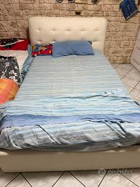 Letto contenitore ad una piazza e mezza