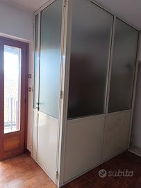 Pareti divisorie in alluminio 