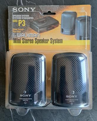 Sony SRS-P3  altoparlanti stereo mini