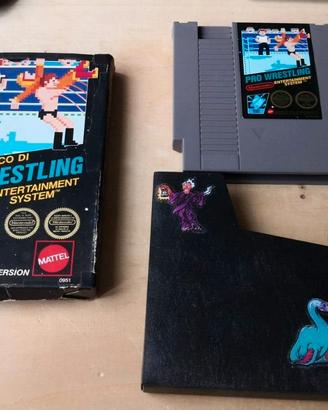 Videogioco PRO WRESTLING per Nintendo NES 8 bit IT