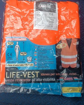 Gilet per emergenze auto o motorino 