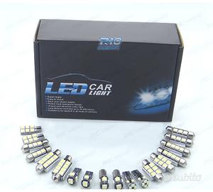 KIT 8 LAMPADE LED PER SEAT LEON MK1 1M 99-06