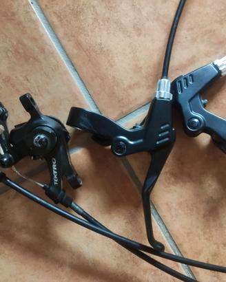 Tektro freni a disco meccanici MTB rock rider neri