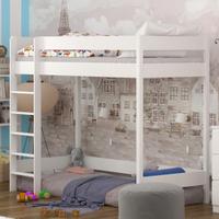 LETTO BIMBO SOPPALCO in legno con scaletta 200x90