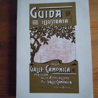 GUIDA illustrata VALLE CAMONICA anastatica 1988