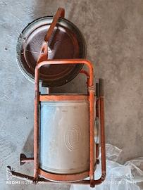 macchina decorativa vintage serbatoio 50 litri
