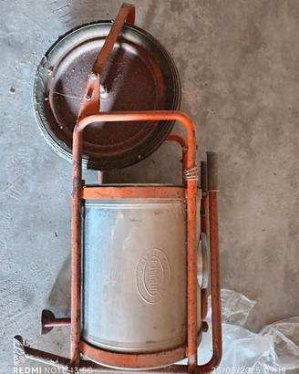 macchina decorativa vintage serbatoio 50 litri