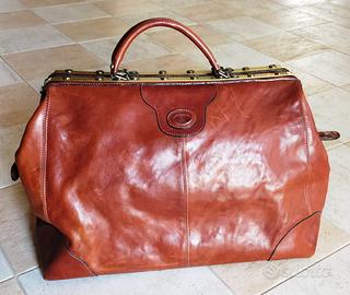 Borsone da viaggio in pelle